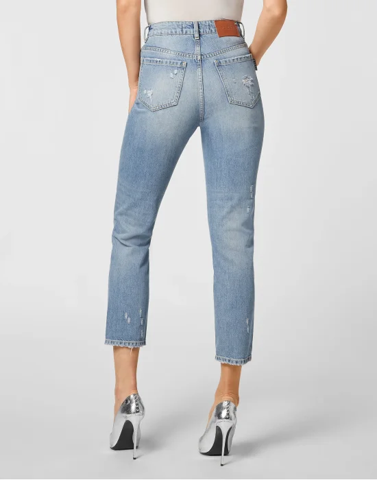 Denim Trousers Boyfriend Fit