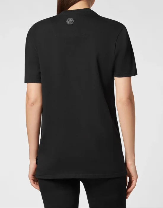 T-shirt Man Fit Baroque with Crystals