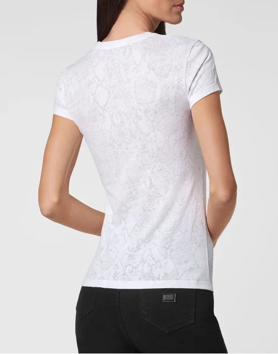 T-shirt Sexy Pure Philipp Plein TM with Crystals