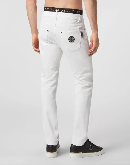 Denim Trousers Super Straight Cut Fit