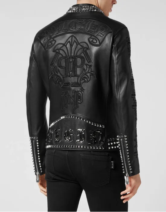 Leather Biker Gothic Banner