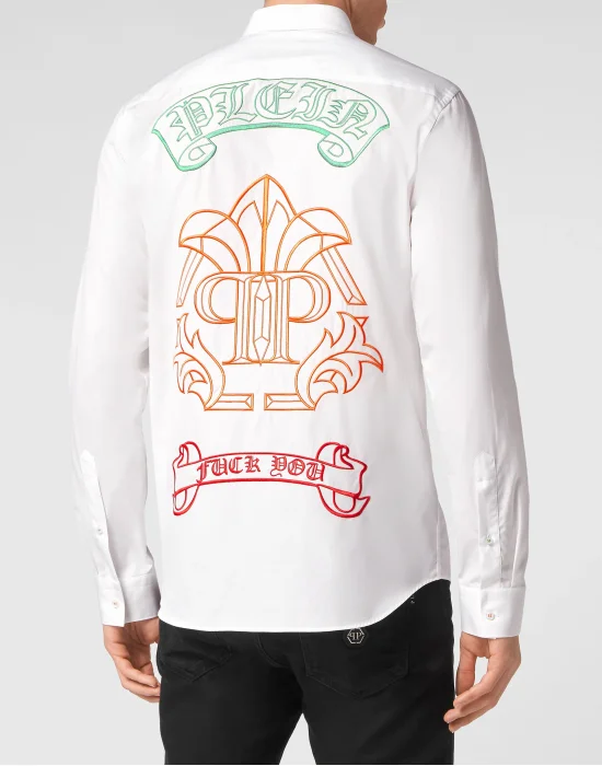 Shirt Sugar Daddy Cut LS Gothic Banner