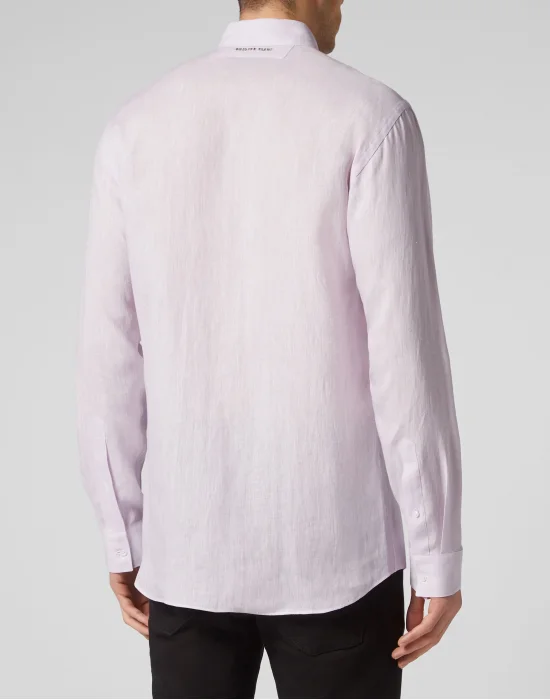 Shirt Playboy Cut LS Skull&Bones