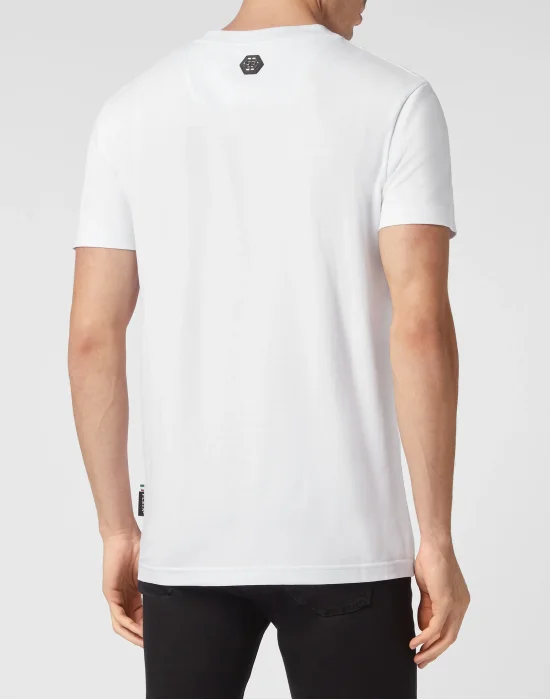 T-shirt Round Neck SS Baroque Skull