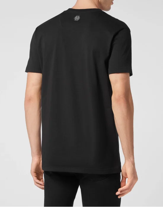 T-shirt Round Neck SS Baroque Skull