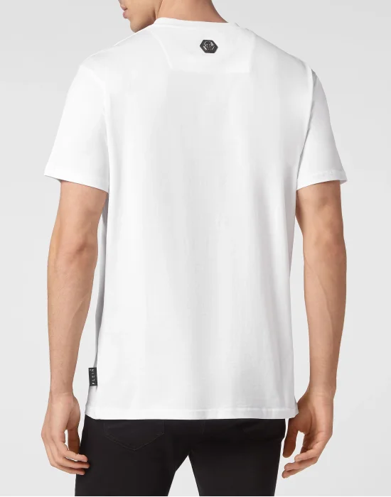T-shirt Round Neck SS Baroque Skull