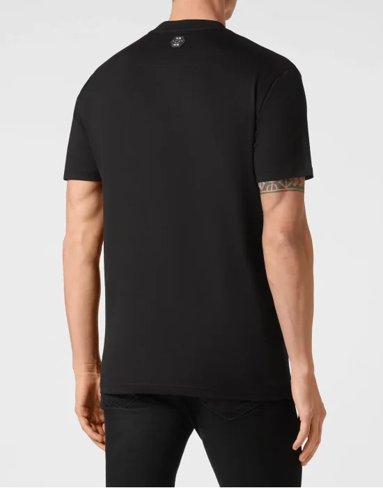 T-shirt Round Neck SS Baroque Skull