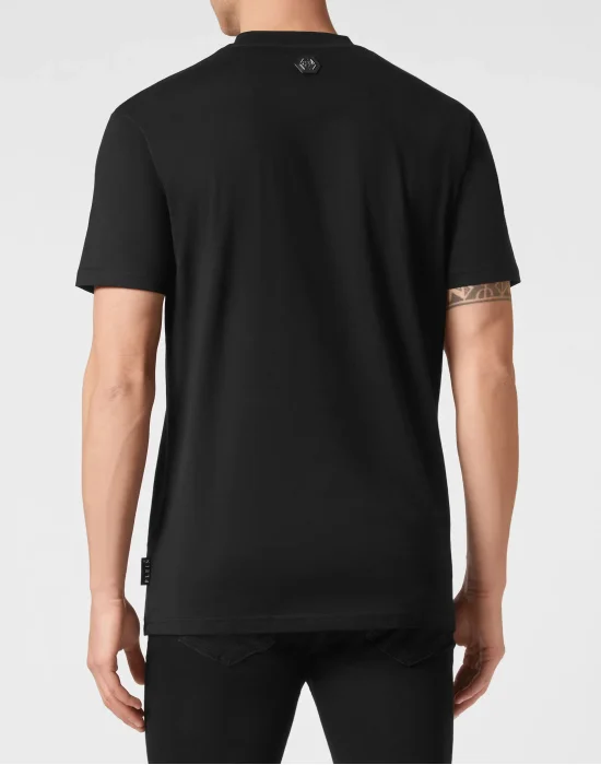 T-shirt Round Neck SS Baroque Skull
