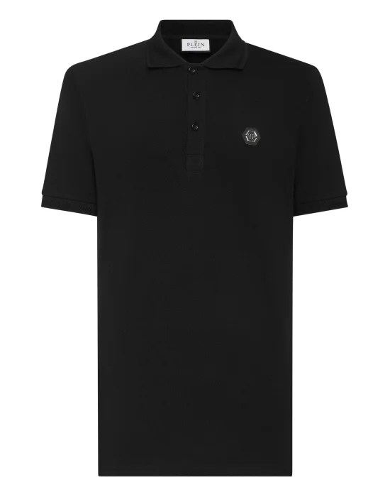 Slim Fit Polo shirt SS Baroque Skull