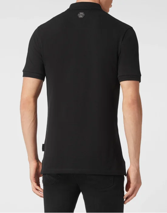 Slim Fit Piquet Polo Shirt SS Skull&Bones
