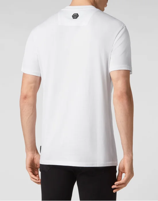 T-shirt Round Neck SS Glass Skull
