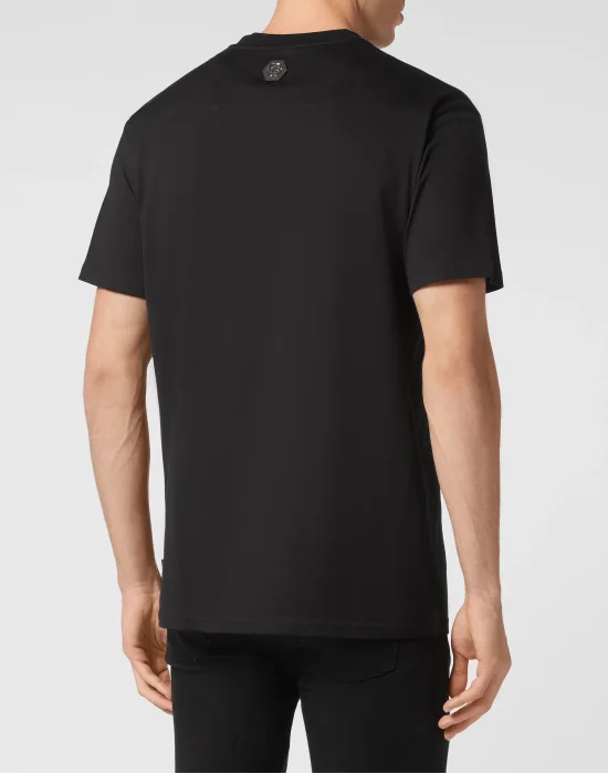 T-shirt Round Neck SS Gothic Banner