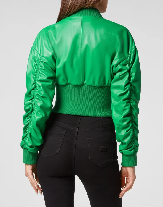Leather Bomber