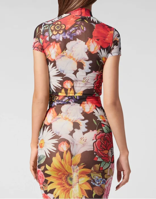 Cropped Top SS Love Flowers