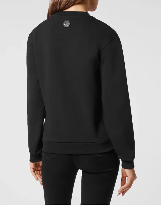 Oversize Pullover LS Baroque Skull