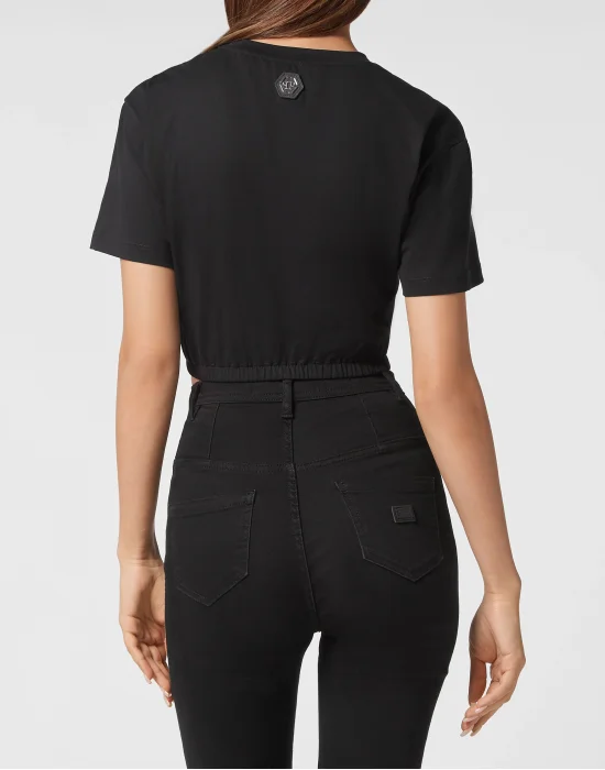 Cropped T-shirt Iconic Plein