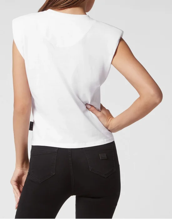 Shoulder Pads Tank Top Basic