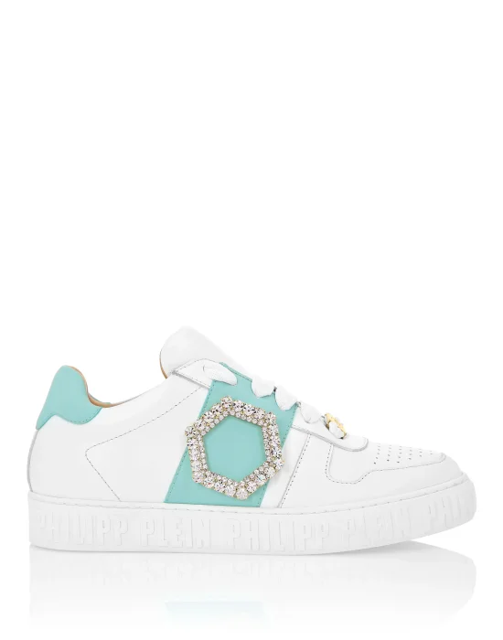 Leather Lo-Top Sneakers