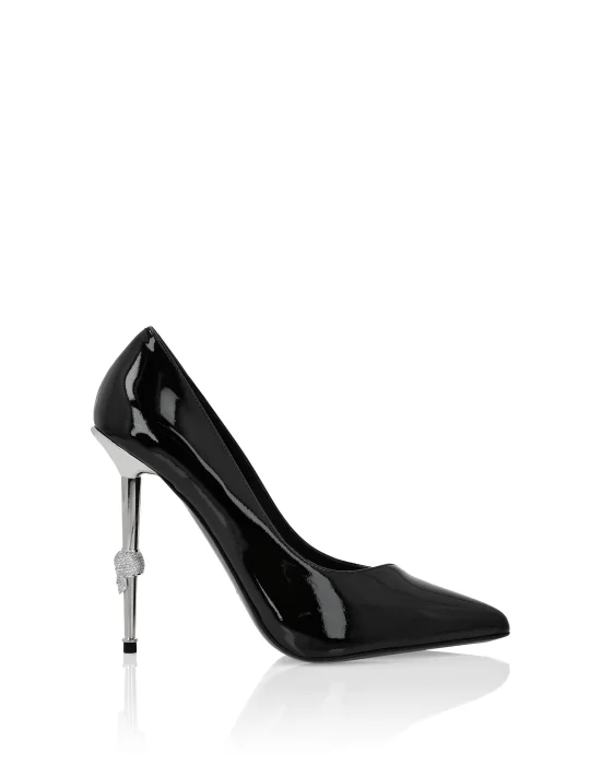 Patent Leather Decollete Hi-Heels
