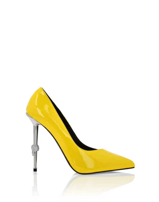 Patent Leather Decollete Hi-Heels