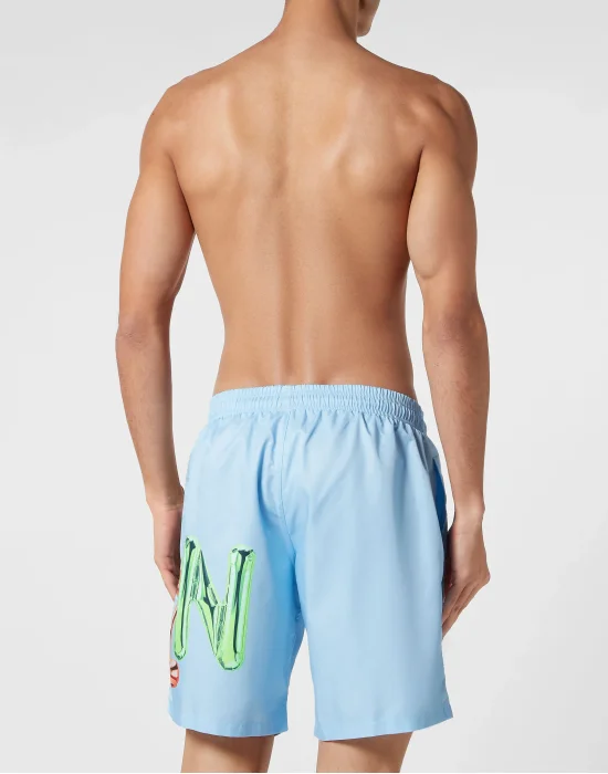 Swim Boxer Bombing Graffiti