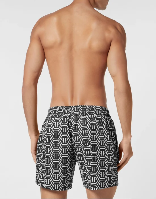 Swim Boxer Monogram