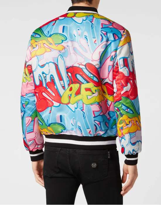 Satin Bomber Bombing Graffiti