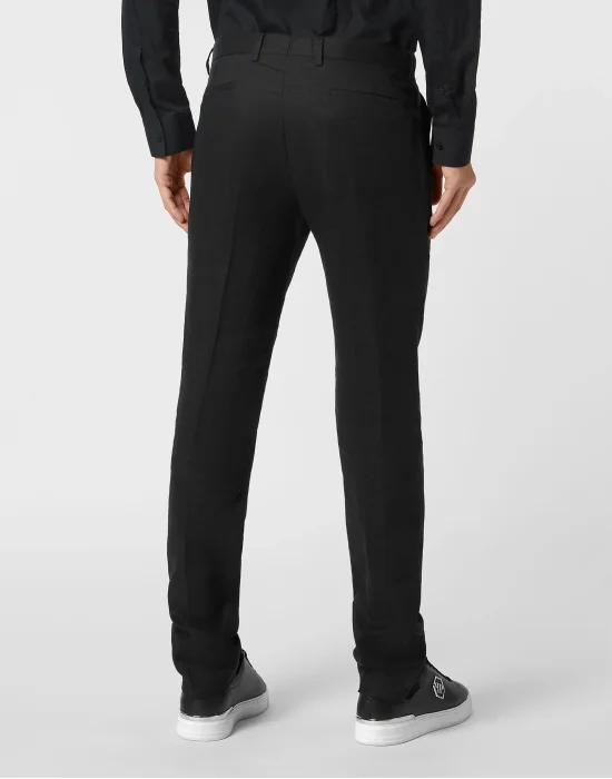 Linen Long Trousers Gigolò fit