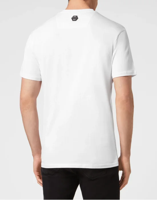 T-shirt Round  Neck SS with crystals Philipp Plein TM