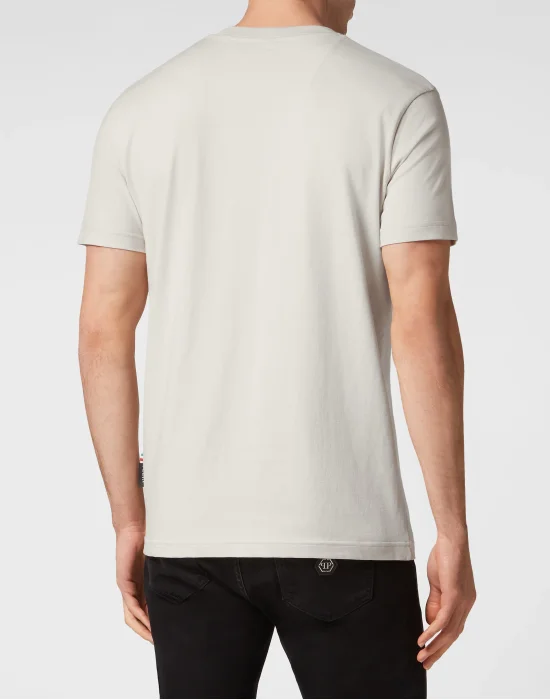 T-shirt Round Neck SS Dripping Skull