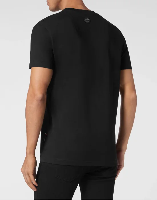 T-shirt Round Neck SS Dripping Skull