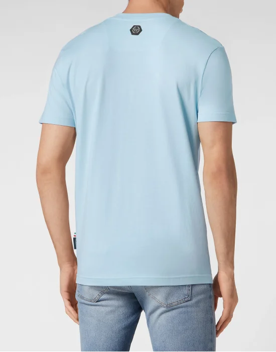 T-shirt Round Neck SS Dripping Skull