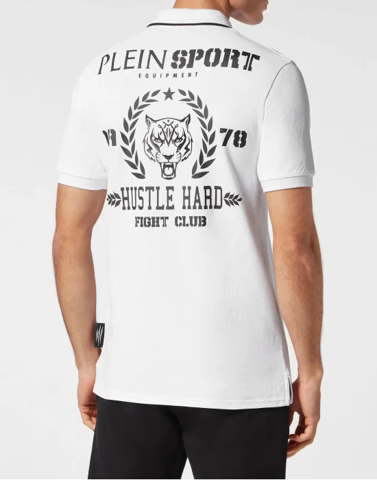 Polo Shirt Slim Fit SS Carbon Tiger