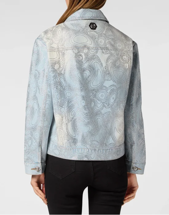 Denim Jacket Teddy Bear