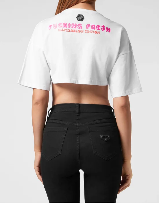 Cropped T-shirt Tutti Frutti