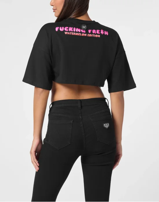 Cropped T-shirt Tutti Frutti