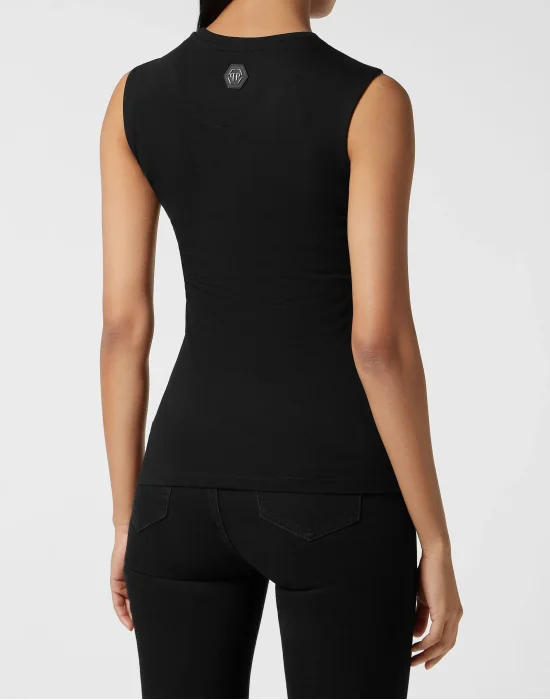 Full Strass Tank Top Wire Frame