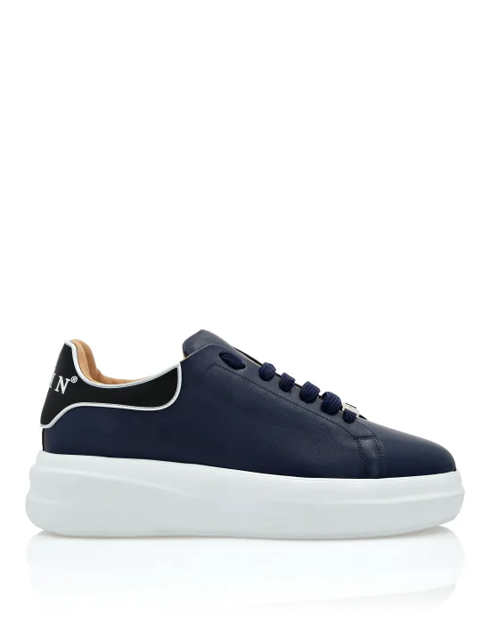 Leather Low-Top Sneakers Megastar