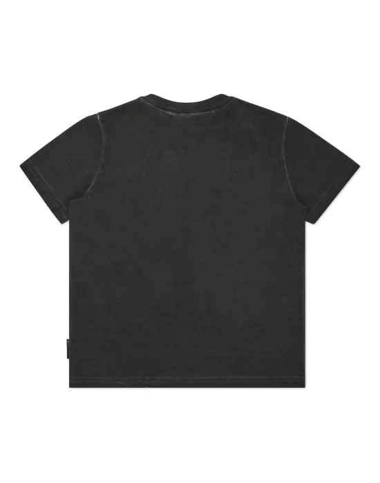 T-shirt Round Neck SS Basic Plein Old dye
