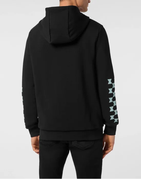 Hoodie Sweatjacket Cote D Azur Checkmate