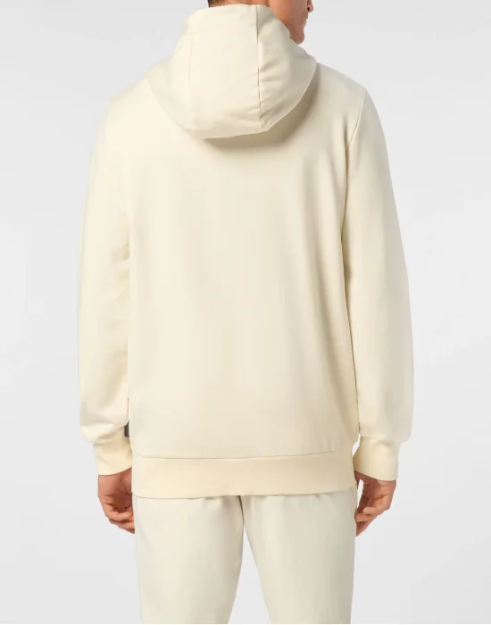 Hoodie Sweatjacket Basic Plein Old Dye