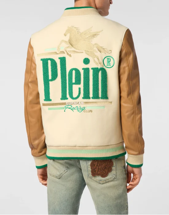 College Bomber Jacket LS Racing Club