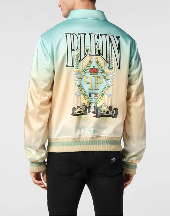 Satin Coster Jacket Supercar Triumphal Arch