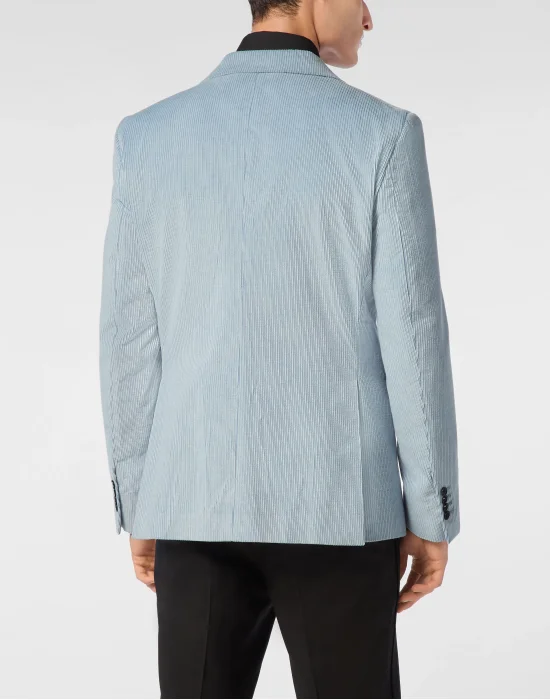 Velvet Gabardine Blazer Flicky Fit