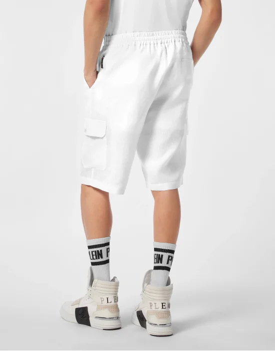 Linen Short Trousers Coolkid Cargo