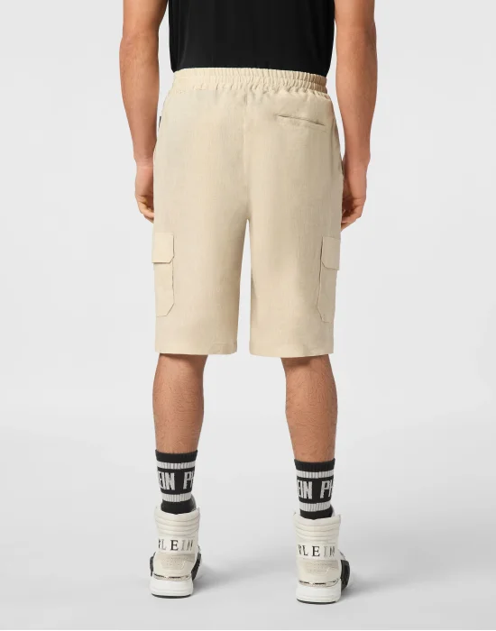 Linen Short Trousers Coolkid Cargo