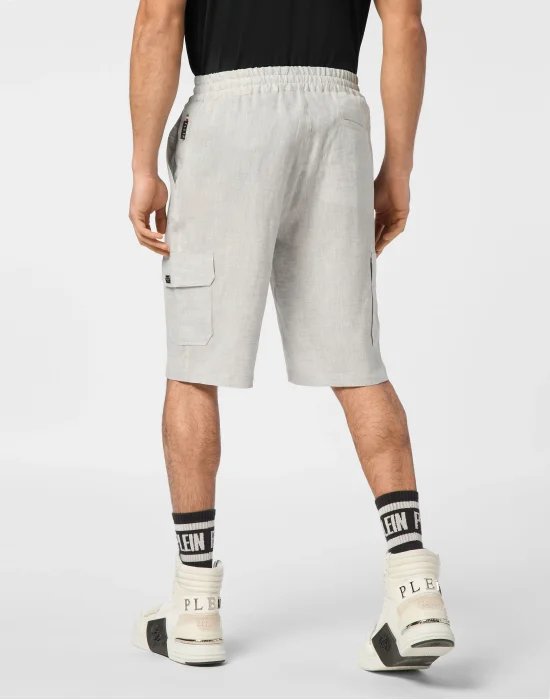 Linen Short Trousers Coolkid Cargo