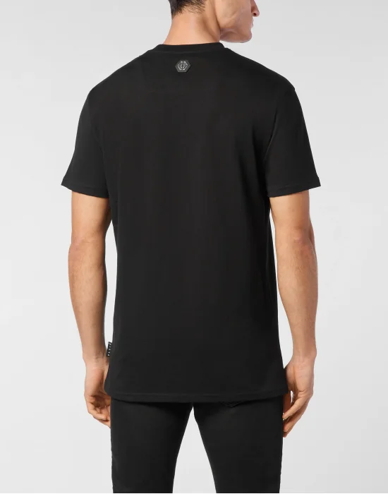 T-shirt Round Neck SS Plein Coursive