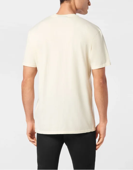 T-shirt Round Neck SS Basic Old Dye