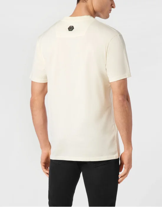 T-shirt Round Neck SS Coursive Border